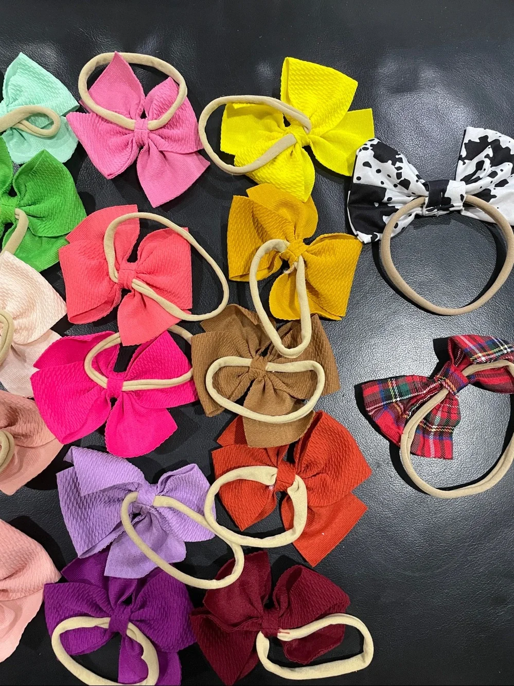 22 Kids/Adult Ponytail Bows